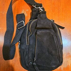 Free People Crossbody Bag - Suede